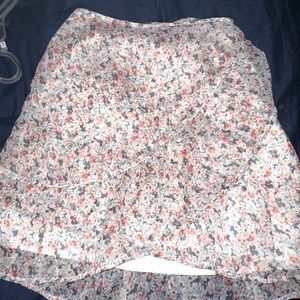 Mini Skirt women’s with flowers